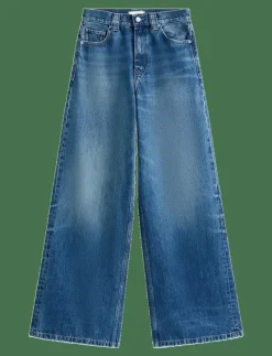 DNM KRIS 70s WIDE LEG HW - Vida byxor