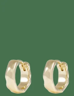 Domino ring ear 15mm plain g - Onesize - Ear cuffs