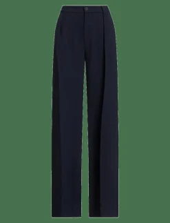 Double-Faced Georgette Wide-Leg Pant - Vida byxor