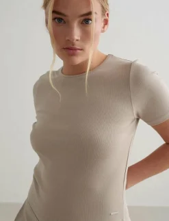 Ease Ribbed Short Sleeve - T-Shirts