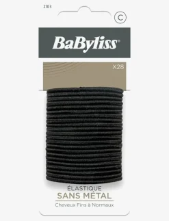 Elastics Black 28 pcs - Hårsnoddar