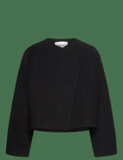 Elia Cropped wool blend jacket - Ulljackor