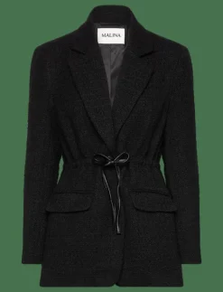 Elodie drawstring boucle blazer - Bouclés