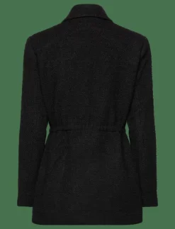 Elodie drawstring boucle blazer - Bouclés