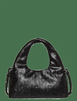 EMBLEM AOP PUFFER BAG WITH STRAP - Handväskor