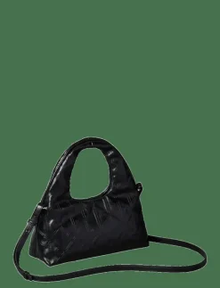 EMBLEM AOP PUFFER BAG WITH STRAP - Handväskor