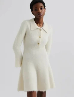 Emelise Aplaca Blend Knitted Mini dress - Korta klänningar