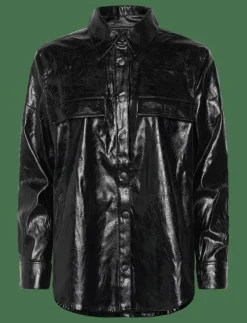 EMMETT PU OVERSHIRT - Overshirts