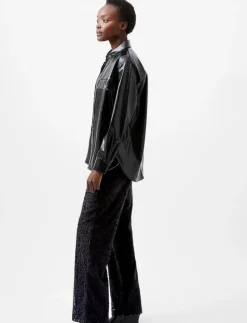 EMMETT PU OVERSHIRT - Overshirts