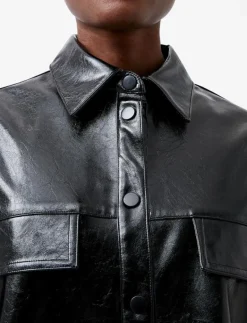 EMMETT PU OVERSHIRT - Overshirts