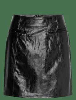 EMMETT PU SKIRT - Korta kjolar
