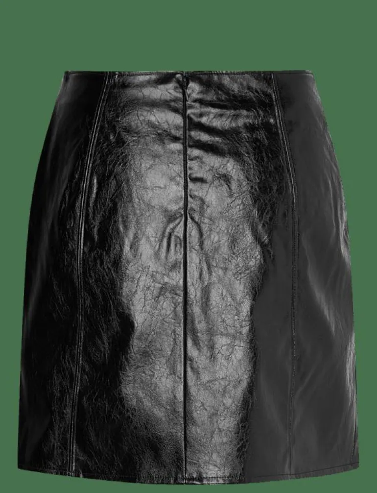 EMMETT PU SKIRT - Korta kjolar