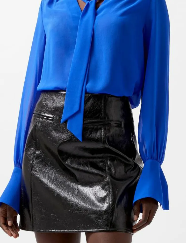 EMMETT PU SKIRT - Korta kjolar