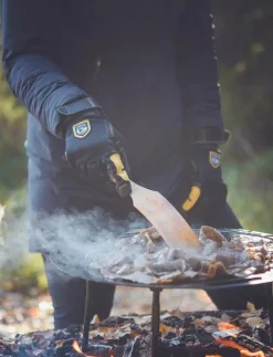 Ergo Grip Active - 5 finger Black/Black - Fingervantar