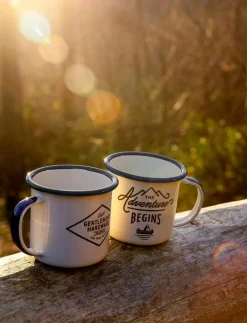 Espresso Cups White - Vandringsutrustning