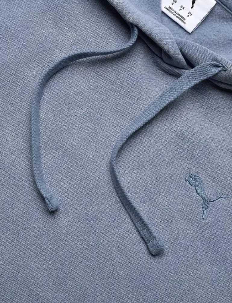 ESS ELEVATED Relaxed Wash Hoodie FL - Huvtröjor