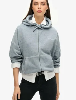 ESSENTIAL LOGO OVERDYED ZH - Huvtröjor