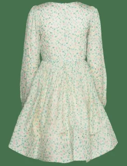 Estelle v-neck chiffon mini dress - Korta klänningar