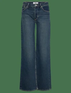 EVA WIDE MEMPHISDARK VINTAGE INDIGO - Vida byxor