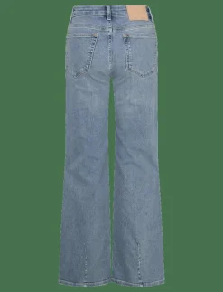 EVA WIDE MIRAGELIGHT VINTAGE INDIGO - Vida byxor