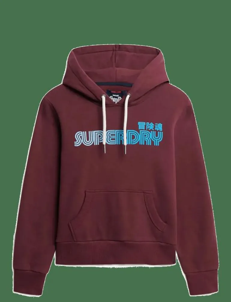 FADED CORE HOOD - Huvtröjor