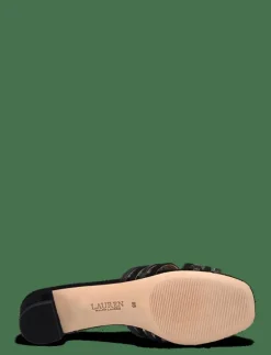 Fay Suede & Leather Multistrap Sandal - Mules med klack