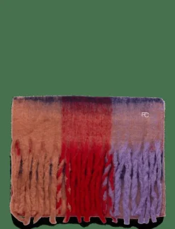 FC FLUFFY CHECK SCARF - Halsdukar