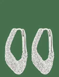 FENIX earrings silver-plated - Hoops