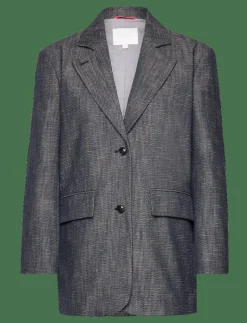 FEODORA BLAZER ROUGH TWILL - Enkelknäppta kavajer