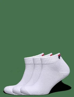 FILA 3pk Quarter Plain Socks - Strumpor