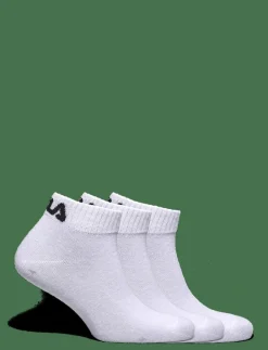 FILA 3pk Quarter Plain Socks - Strumpor