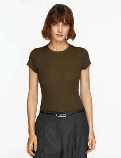 Fine Rib Tee - T-shirts