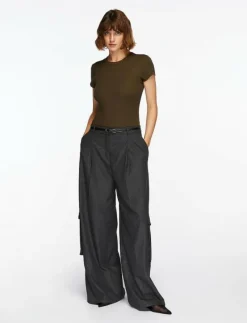 Fine Rib Tee - T-shirts