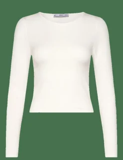 Fine-knit fitted sweater - Stickat