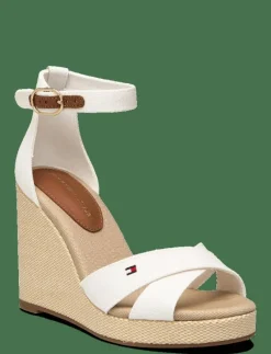 FLAG HIGH WEDGE ESPAD CRISSCROSS - Kilklackar