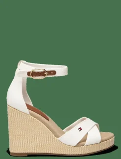 FLAG HIGH WEDGE ESPAD CRISSCROSS - Kilklackar