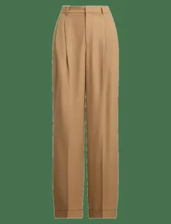 Flannel Wide-Leg Pant - Kostymbyxor