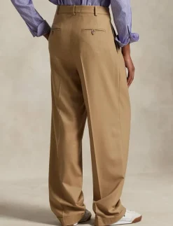 Flannel Wide-Leg Pant - Kostymbyxor