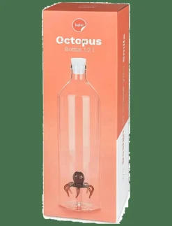 Flaska Atlantis, Bläckfisk 1,2l, Borosilikatglas - Vattenflaskor