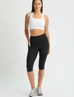 Flattering High Waist Capri Tights - Träningstights