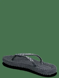 Flip Flops With Rhinestones - Sandaler