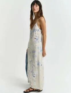 FLORAL PRINT SLIP DRESS - Klänningar