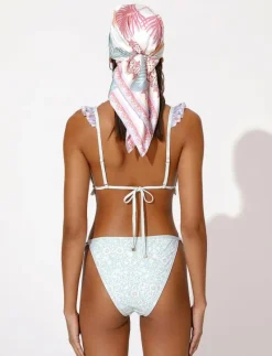 Florence frill printed bikini bottom - Bikinibriefs