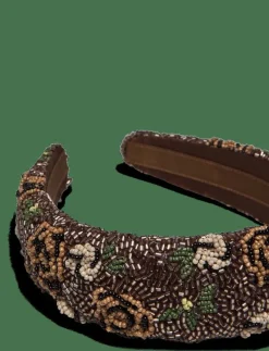 Florian Wide Beaded Hairbrace - Hårband & Diadem