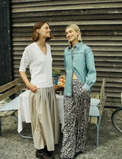 FQSAMY-PANTS - Vida byxor