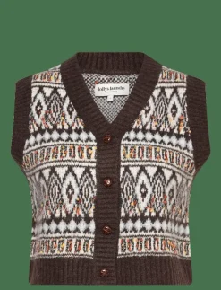 FrancescaLL Vest - Stickade västar