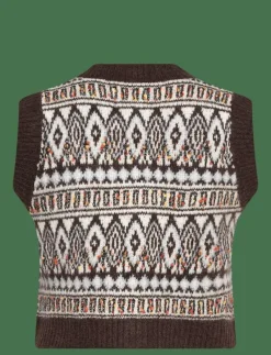 FrancescaLL Vest - Stickade västar