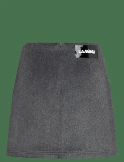 FRANKIE GREY SHORT SKIRT - Korta kjolar
