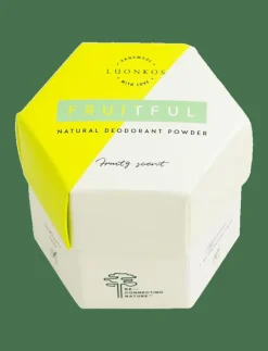 Fruitful deodorant powder, fruity scent, forest microbes - Deostift & krämer