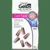 Gel iQ Gel Nail Strips Plum Goldline - Lösnaglar